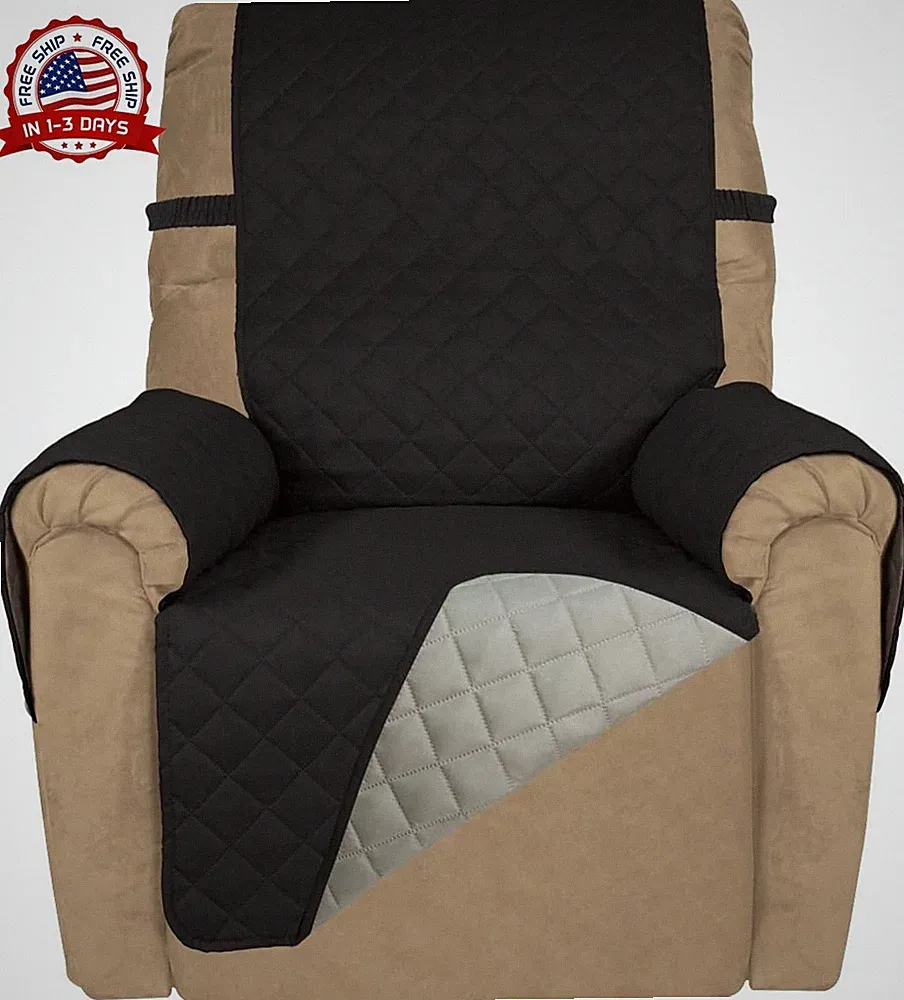 Cobertores Contra Agua Para Sofa Reclinable Protector De Muebles Fundas Beige US