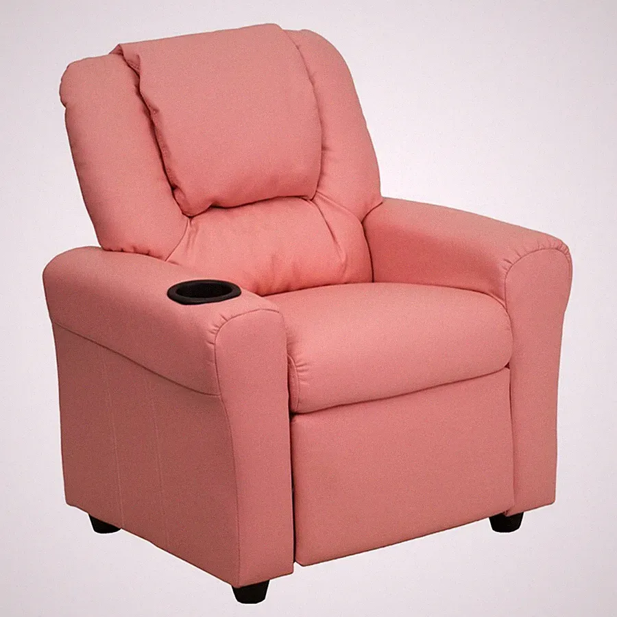Flash Furniture Pink Kids Recliner, Pink - DG-ULT-KID-PINK-GG