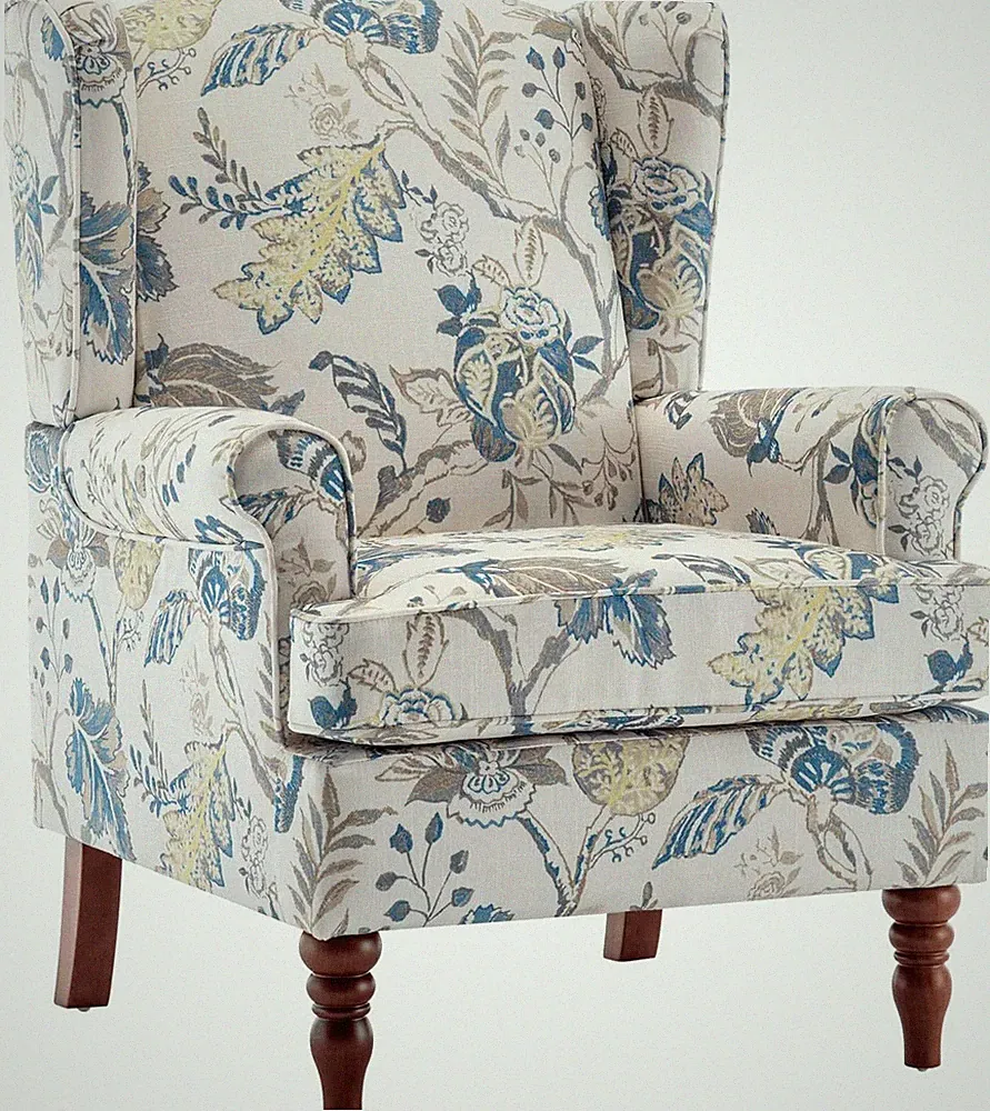 High Back Upholstered Armchair with Solid Legs, Leisure Single Sofa Chair