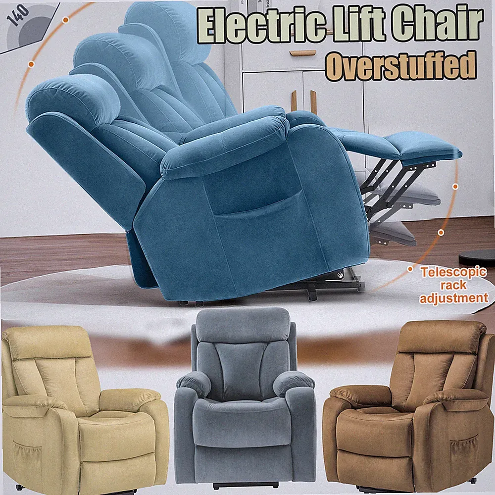 Indulge in Leisure: Electric Power Recliner Lift Chair for Lazy Comfort
